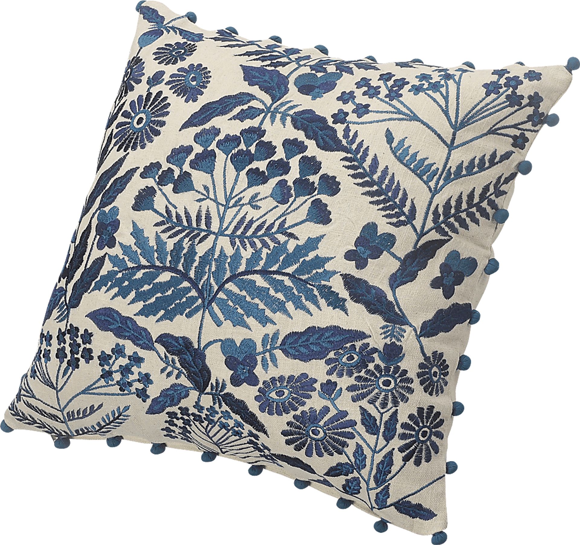 Lisan Blue Accent Pillow - Image 6