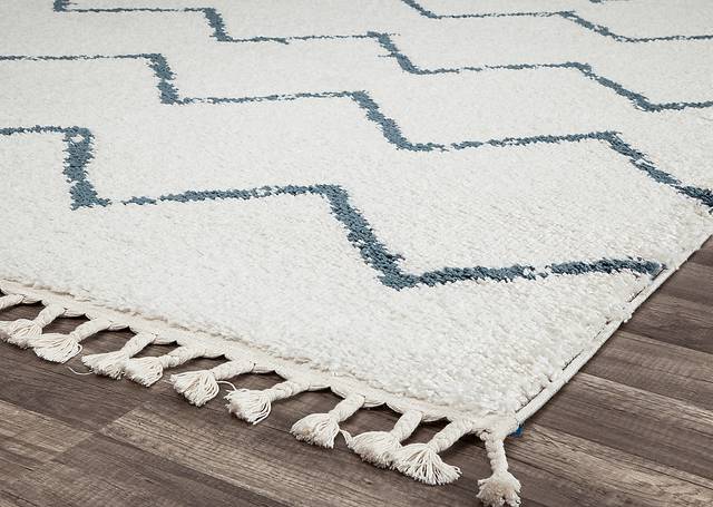 CosmoLiving By Cosmopolitan Lisara White 8' x 10' Rug - Thumbnail - Image 4