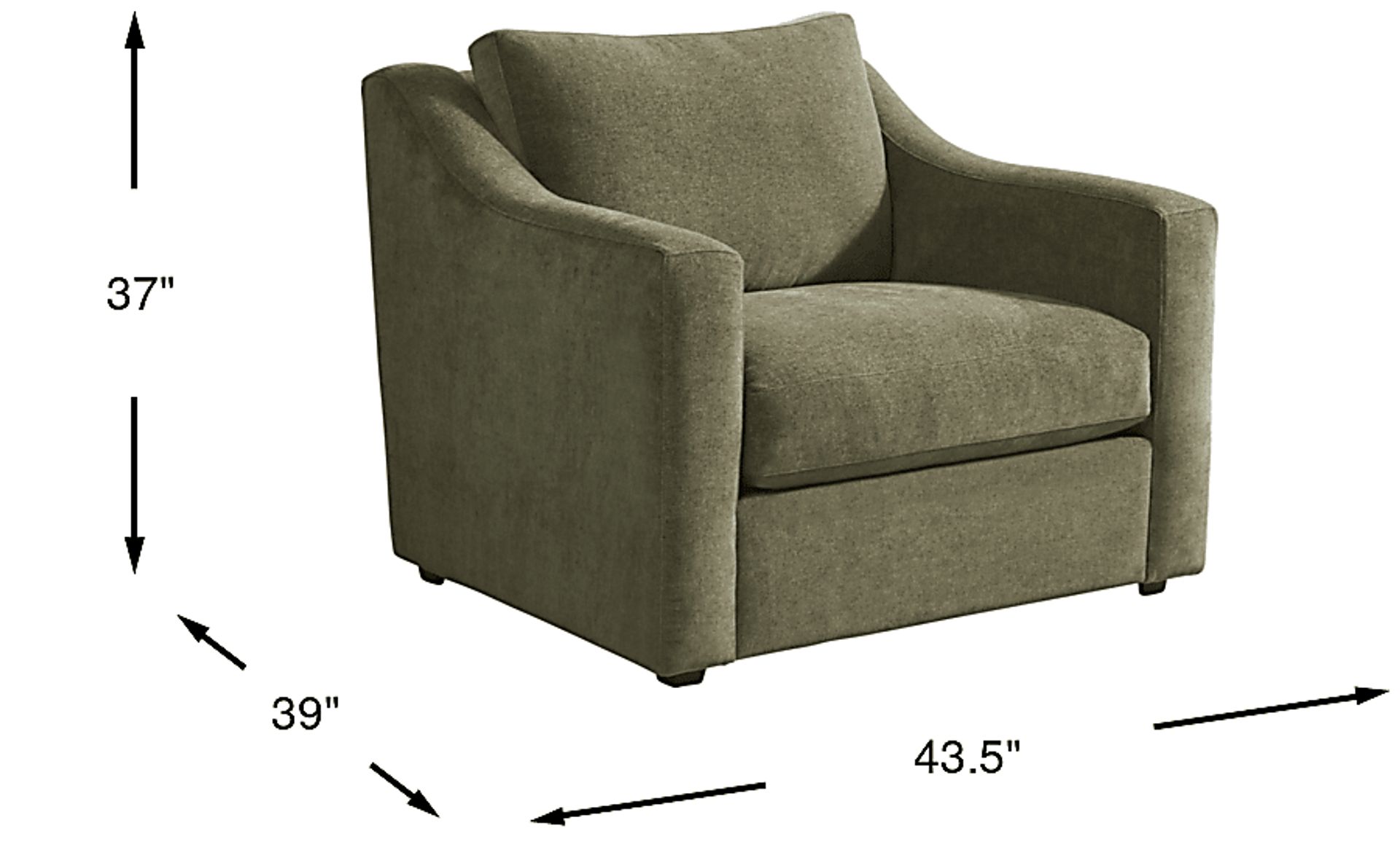 Dimension Image. Please refer to the Dimension Tab on this page for dimension details.