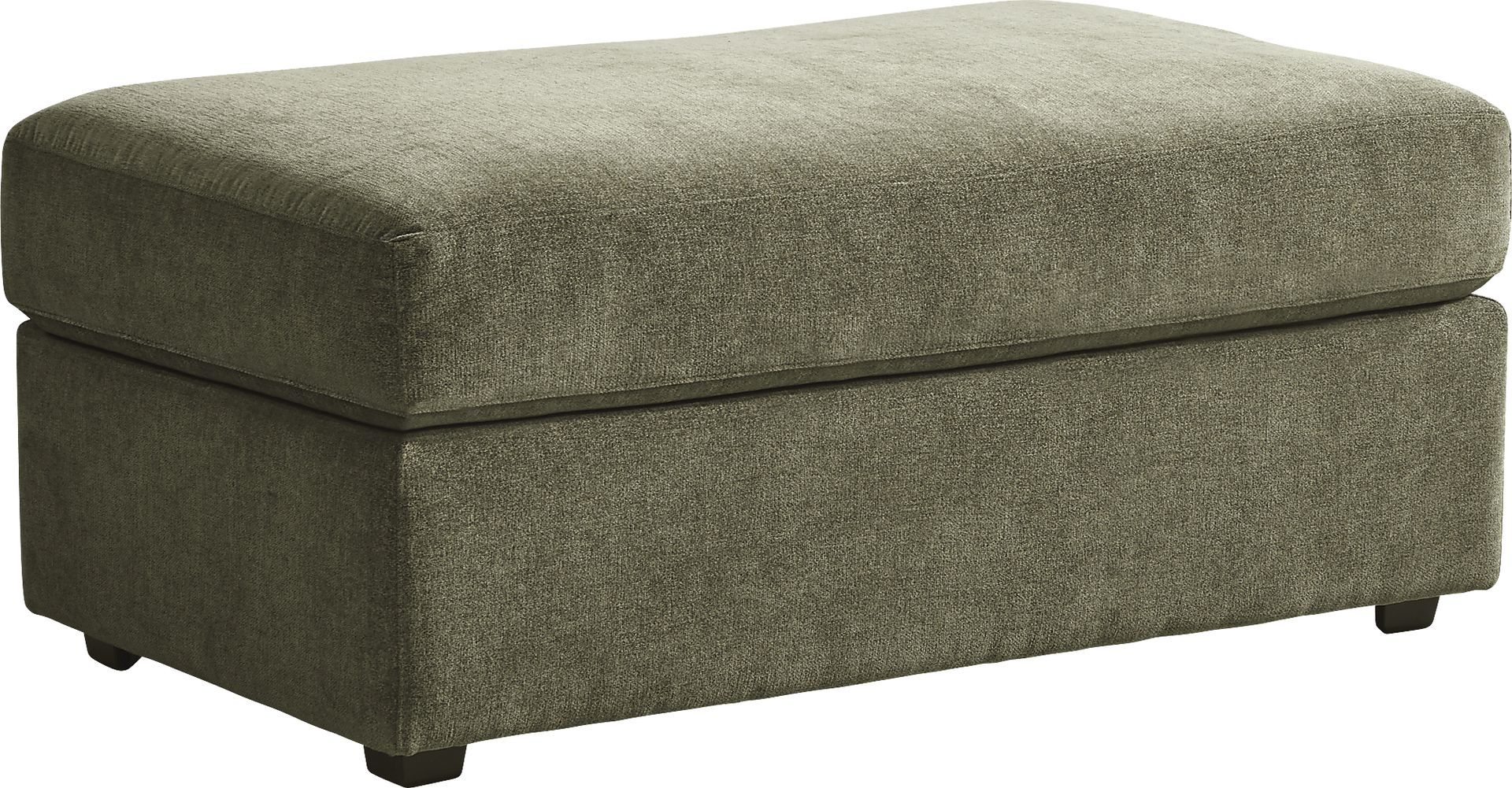 Lisbon Park Moss Ottoman - Image 1