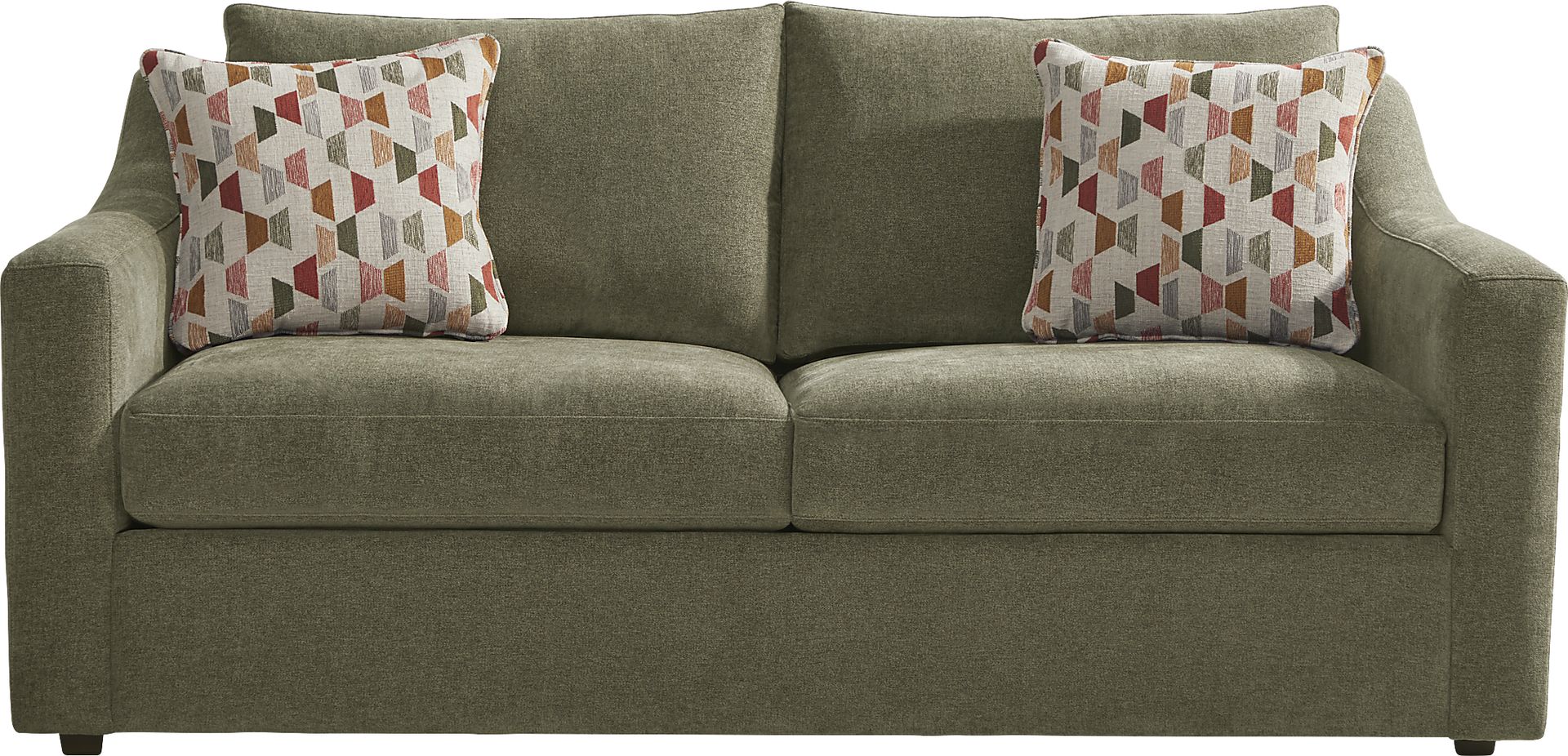 Lisbon Park Moss Sleeper Loveseat - Image 1