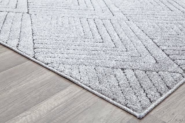 CosmoLiving By Cosmopolitan Lisette Gray 5' x 7'6 Rug - Thumbnail - Image 4