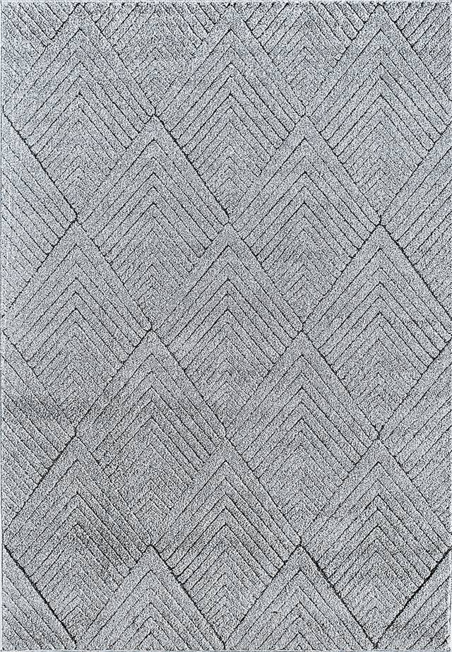 CosmoLiving By Cosmopolitan Lisette Gray 5' x 7'6 Rug - Thumbnail - Image 1
