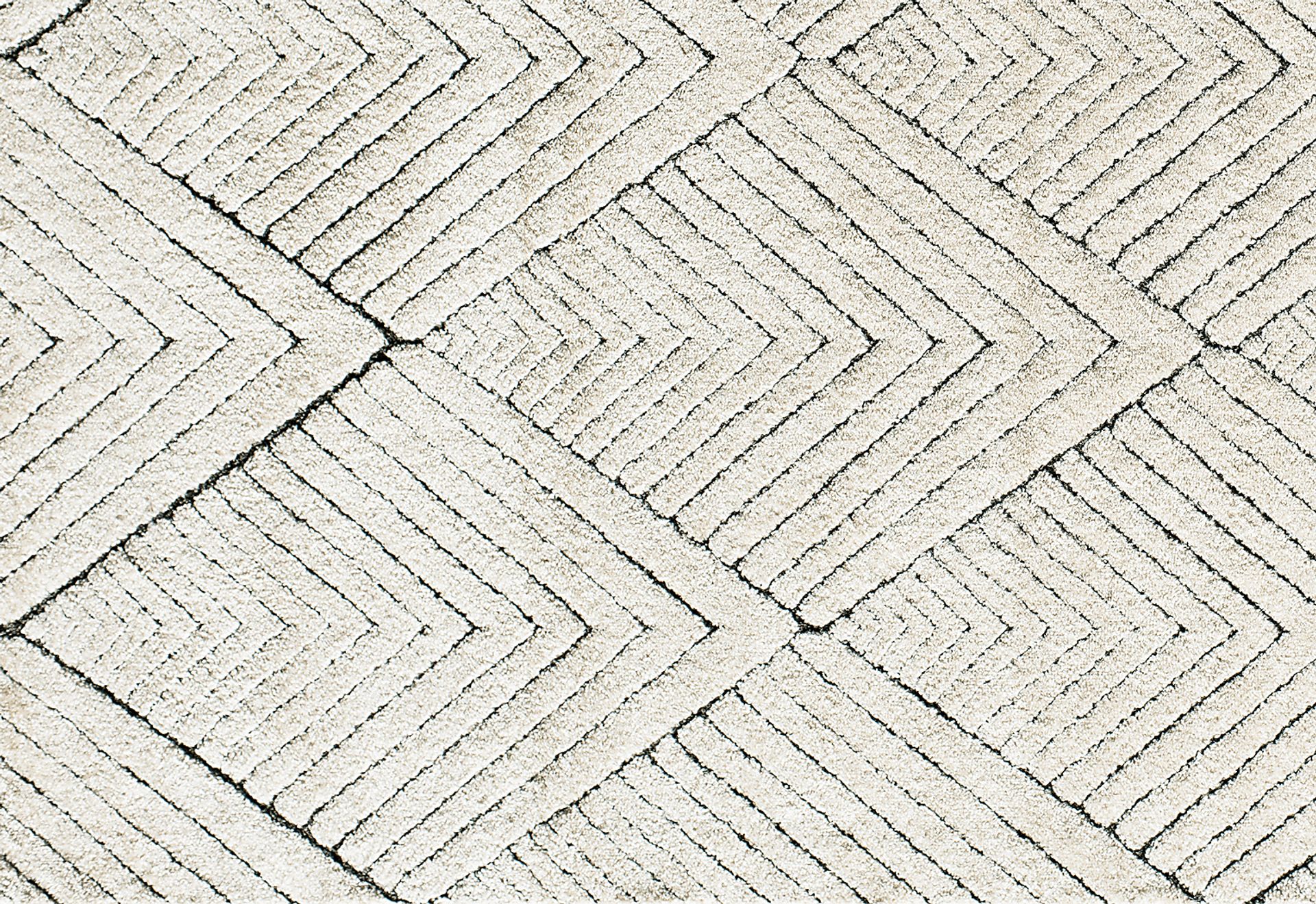 CosmoLiving By Cosmopolitan Lisette Tan 5' x 7'6 Rug - Image 3