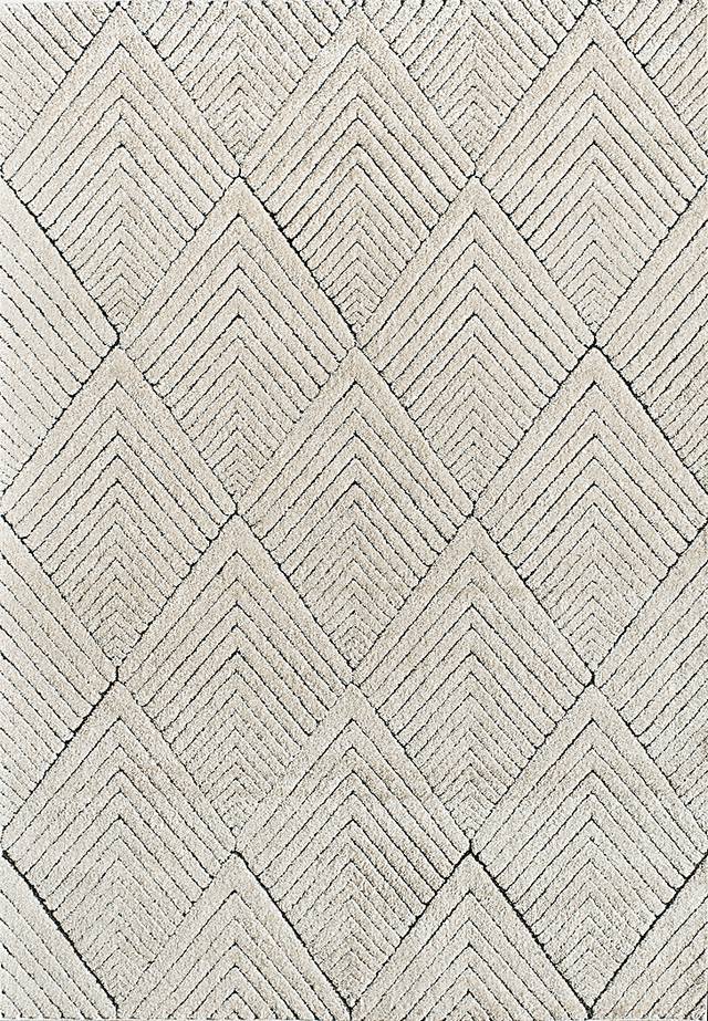CosmoLiving By Cosmopolitan Lisette Tan 5' x 7'6 Rug - Thumbnail - Image 1
