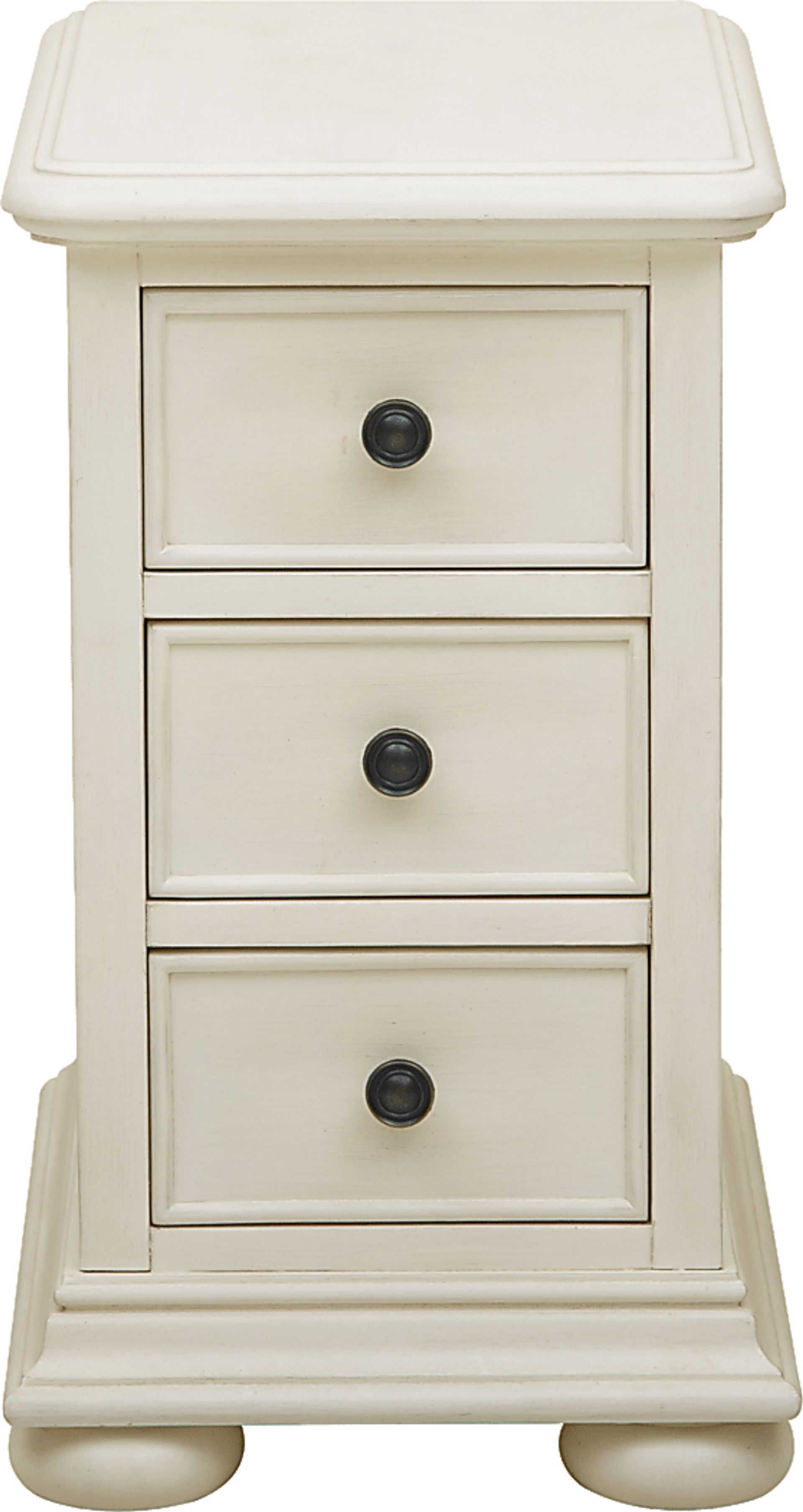 Lisha White Accent Cabinet - Image 1