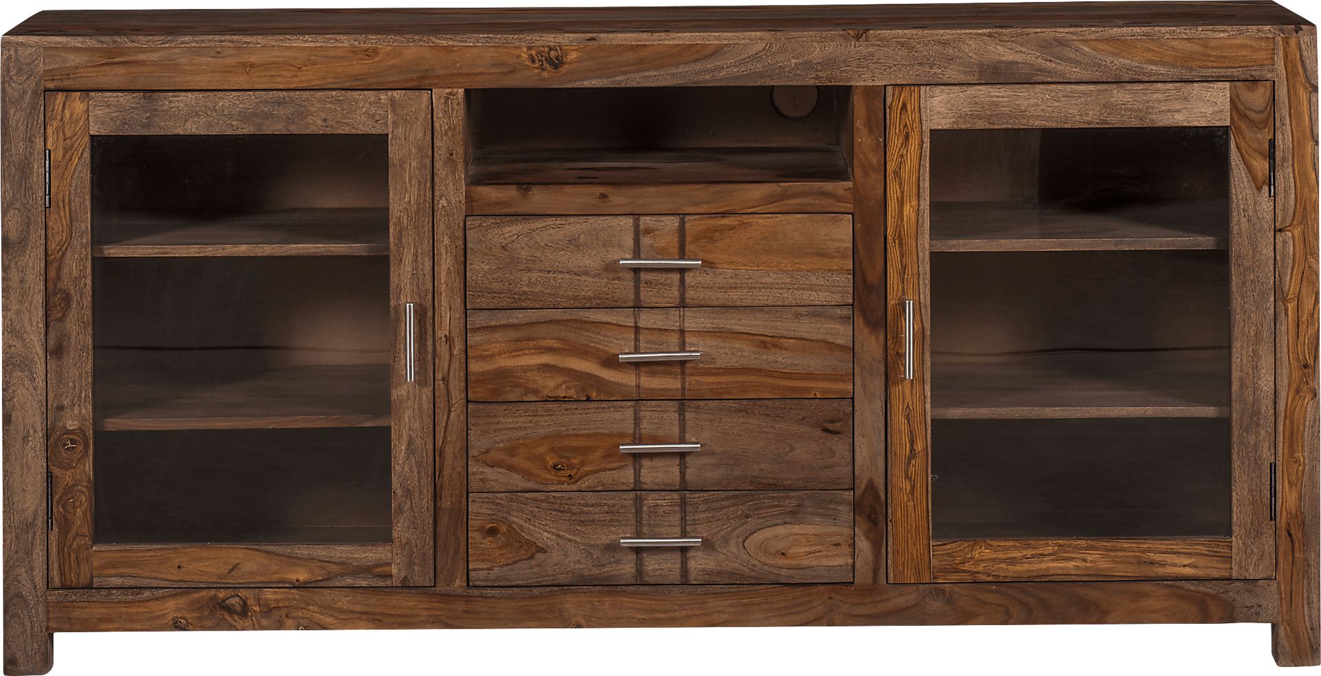 Lishwood Brown 67 in. Console - Image 2