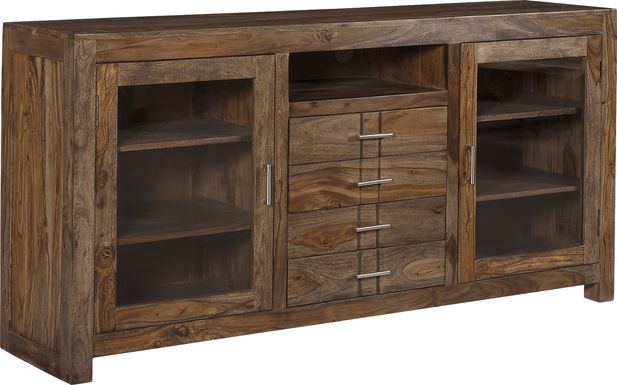 Lishwood Brown 67 in. Console