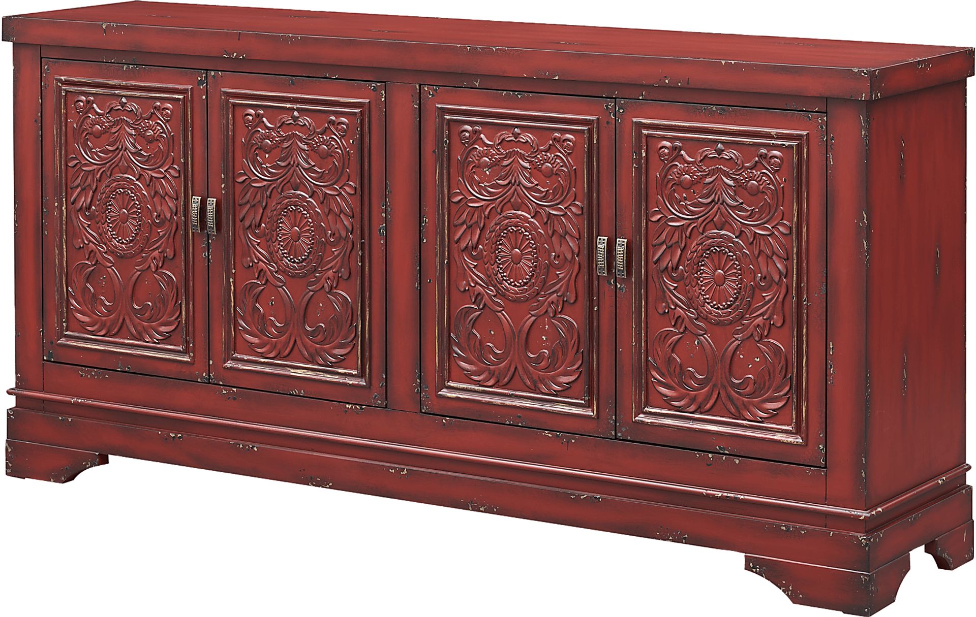 Listerbrook Red Credenza - Image 1