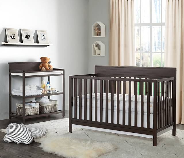 Listmore Espresso Changing Table - Thumbnail - Image 3
