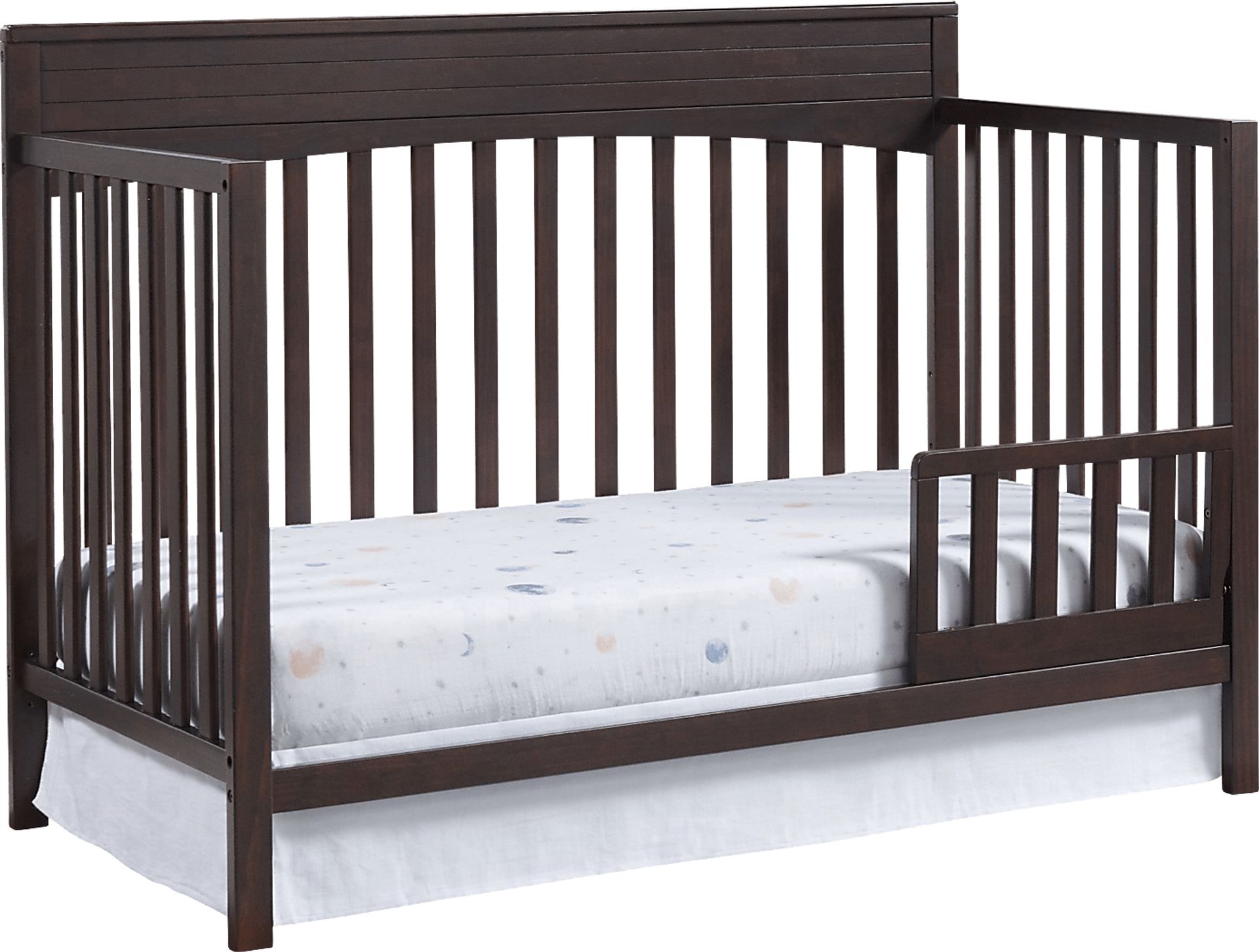 Listmore Espresso Toddler Rail - Image 2