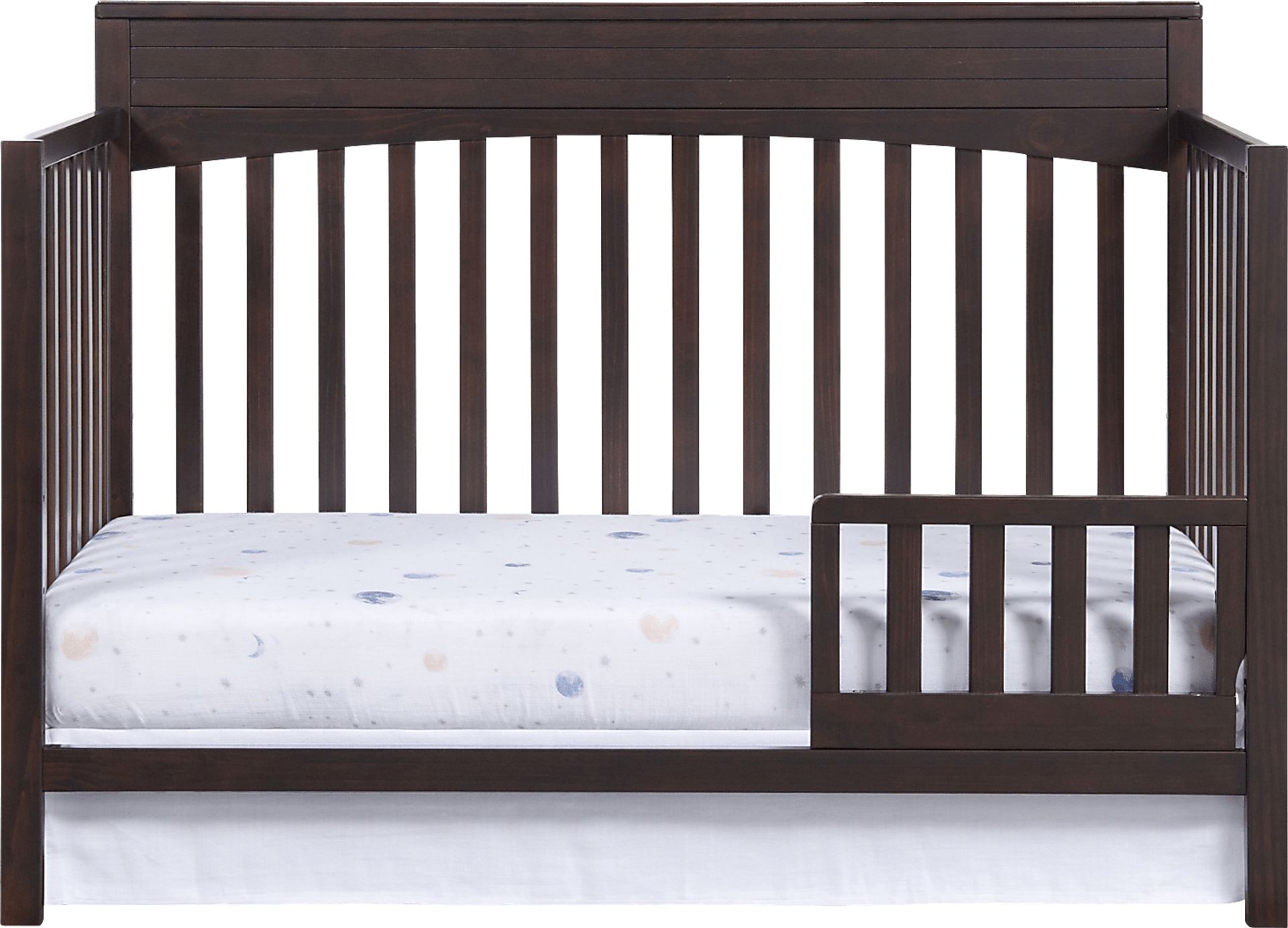 Listmore Espresso Toddler Rail - Image 3