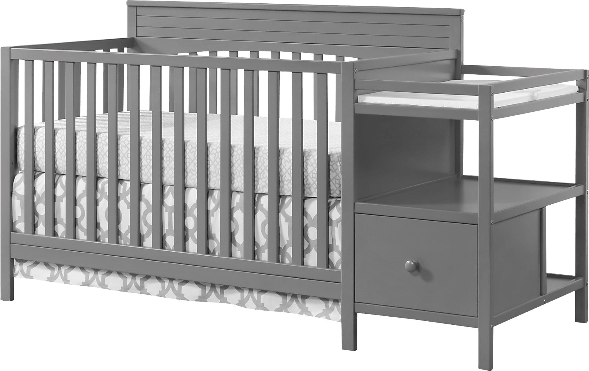 Burlington crib with changing table hot sale