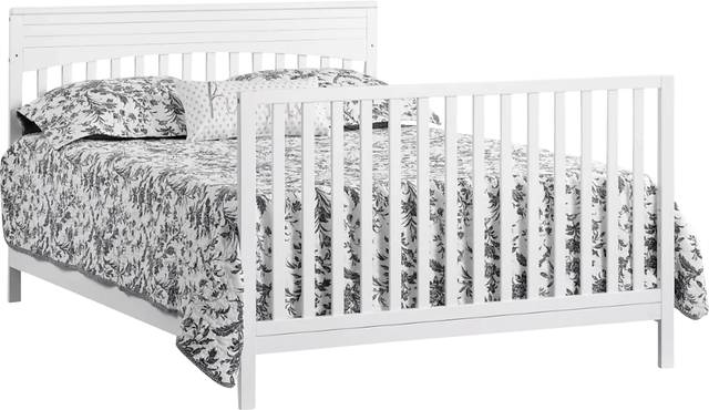 Listmore White Convertible Crib and Changing Table - Thumbnail - Image 5
