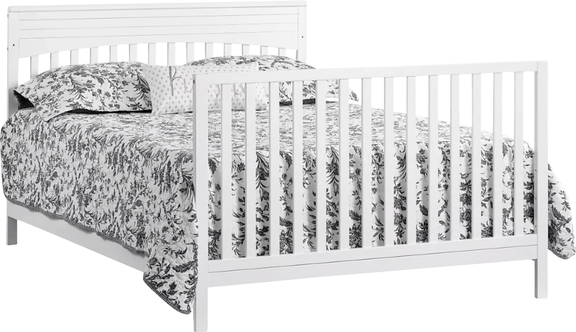 Listmore White Convertible Crib and Changing Table - Image 5