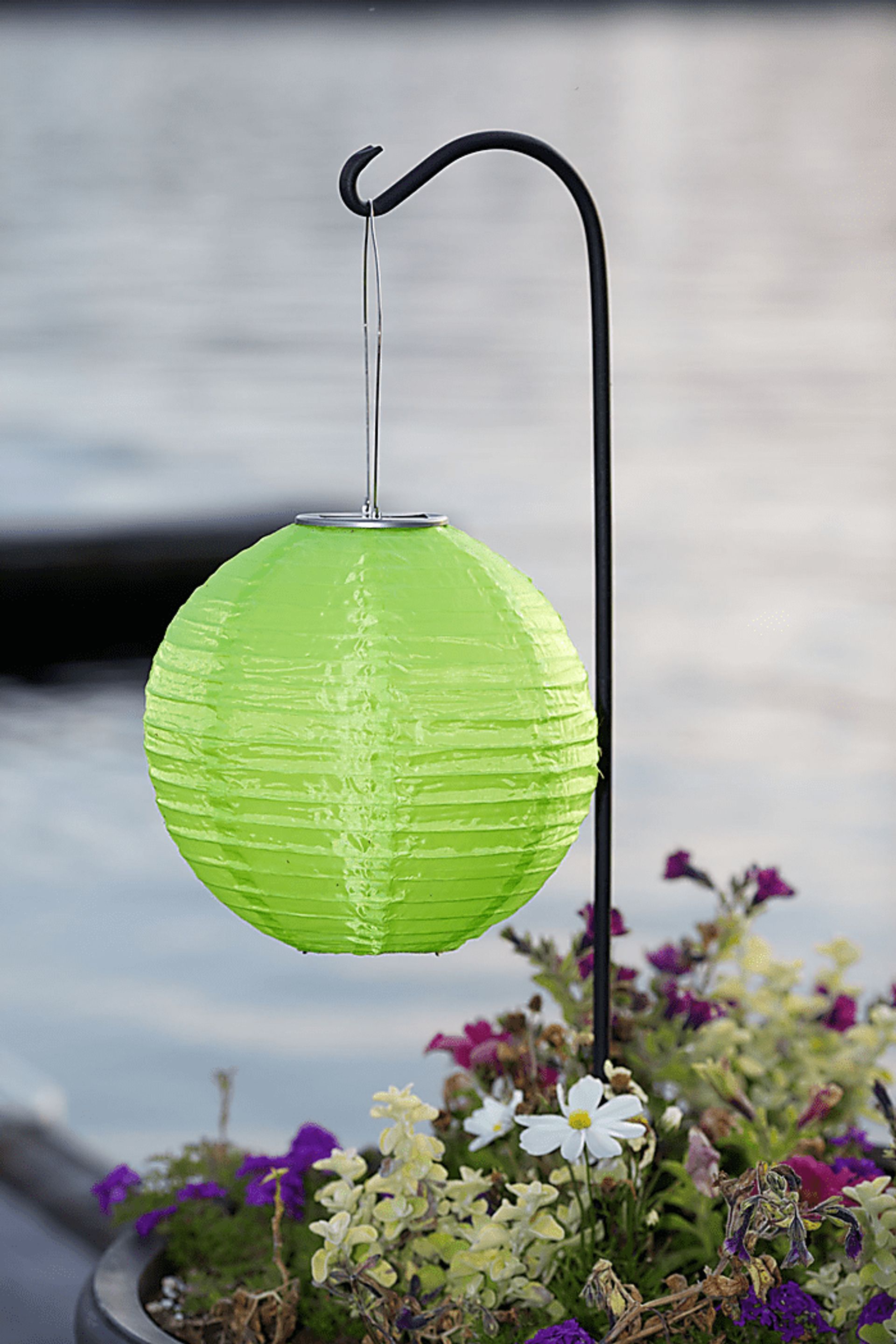 Lita Green Outdoor Solar Lantern - Image 2