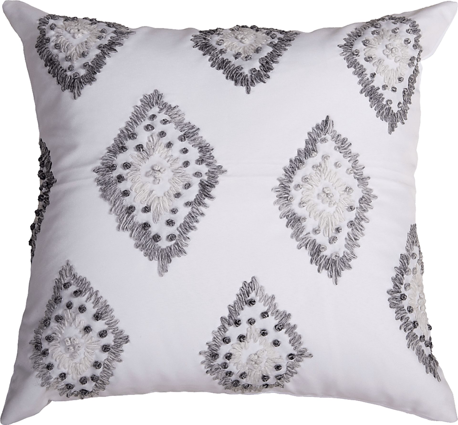 Litre Gray Indoor/Outdoor Accent Pillow - Image 1