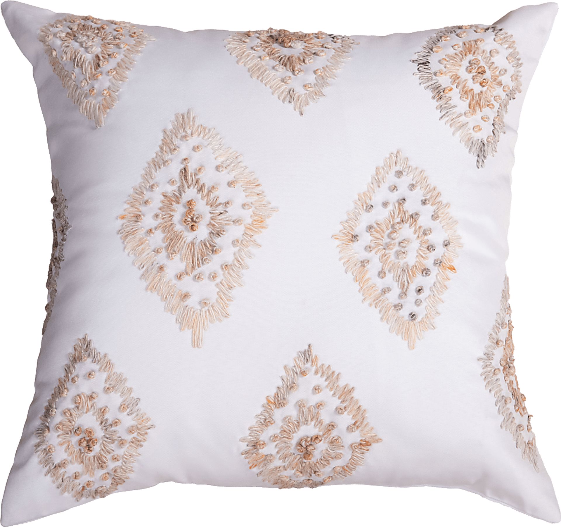 Litre Ivory Indoor/Outdoor Accent Pillow - Image 1