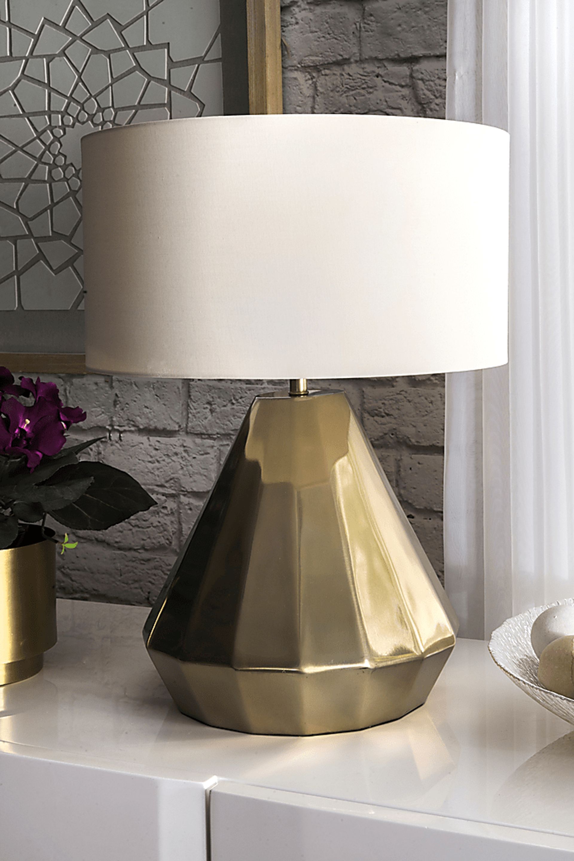 Litson Gold Lamp - Image 2