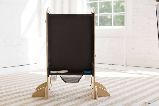 Little Partners Black Learning Tower with Learn and Share Easel - Thumbnail - Image 3