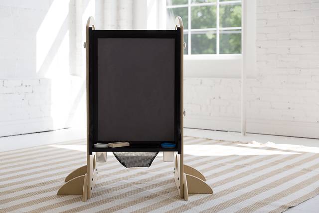 Little Partners Black Learning Tower with Learn and Share Easel - Thumbnail - Image 5