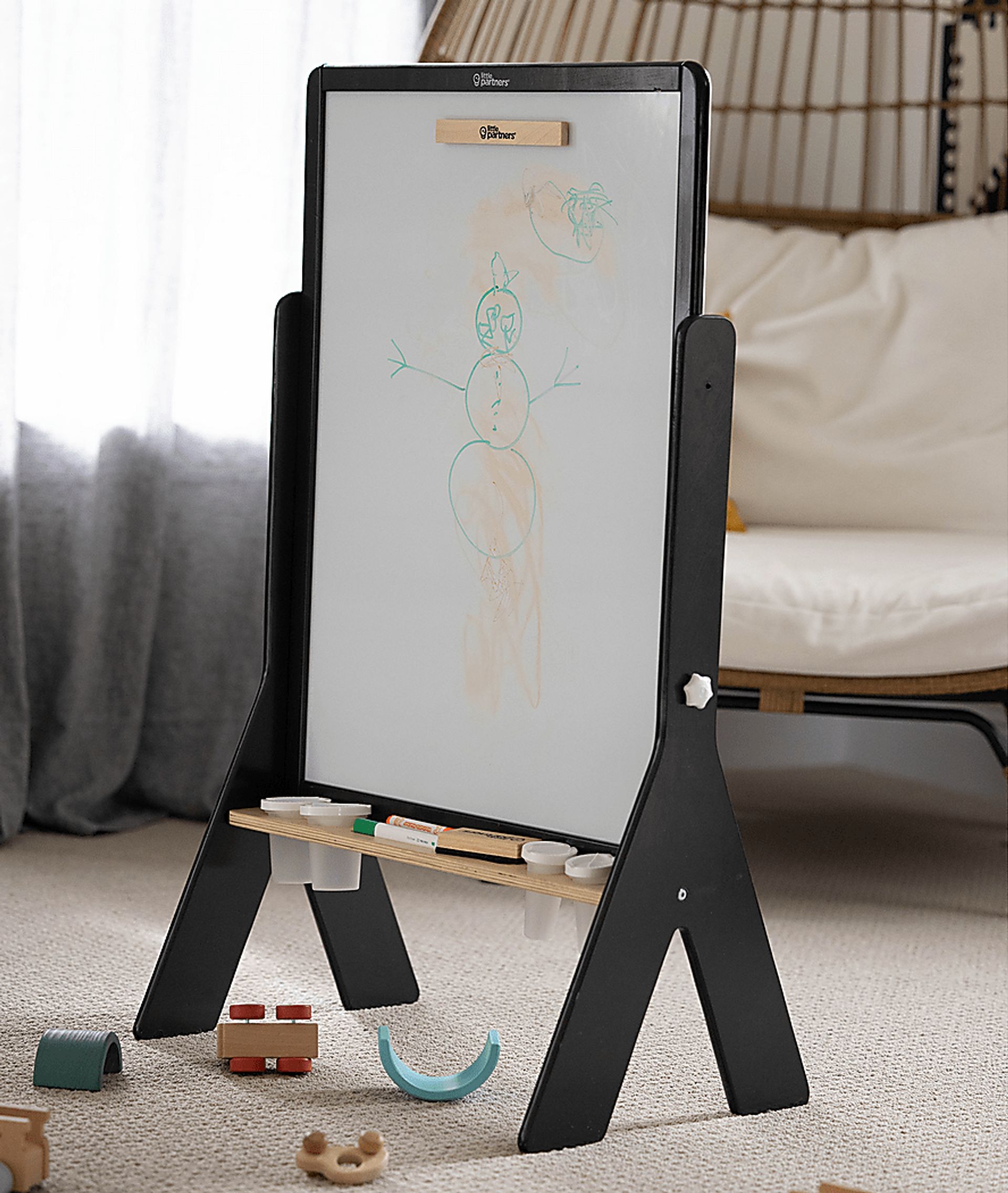 Little Partners Charcoal Contempo Art Easel - Image 4