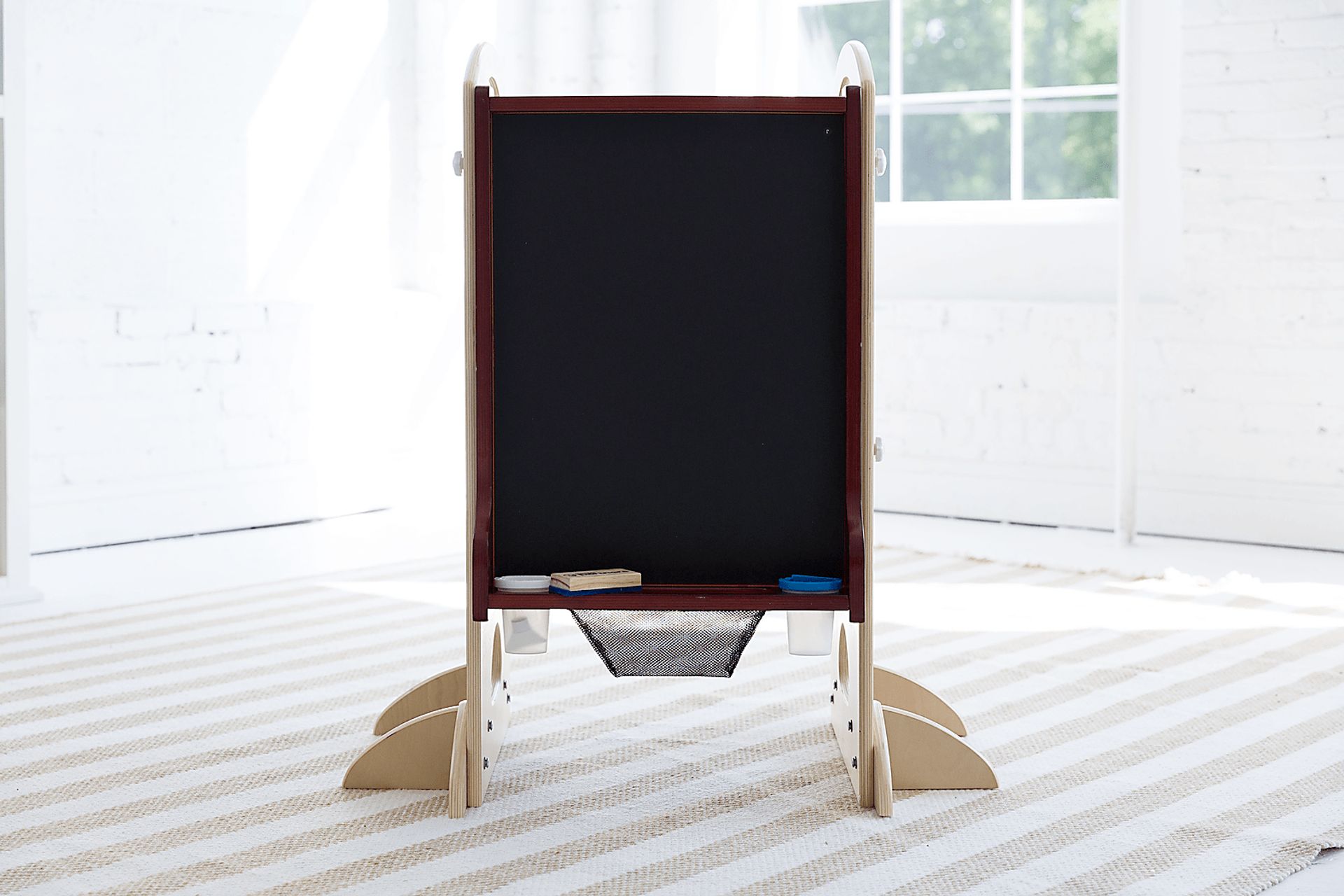 Little Partners Cherry Learning Tower with Learn and Share Easel - Image 3