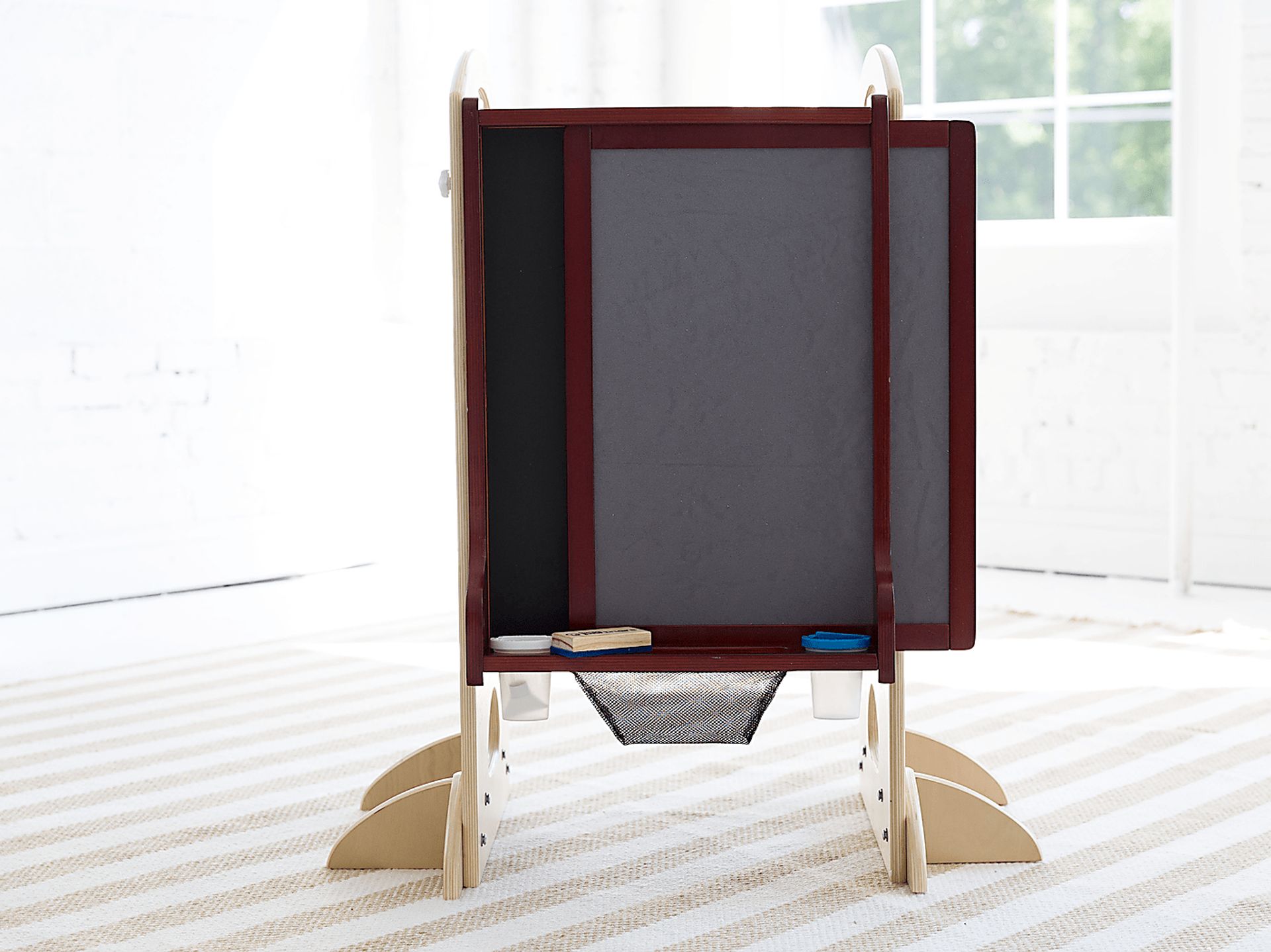 Little Partners Cherry Learning Tower with Learn and Share Easel - Image 4
