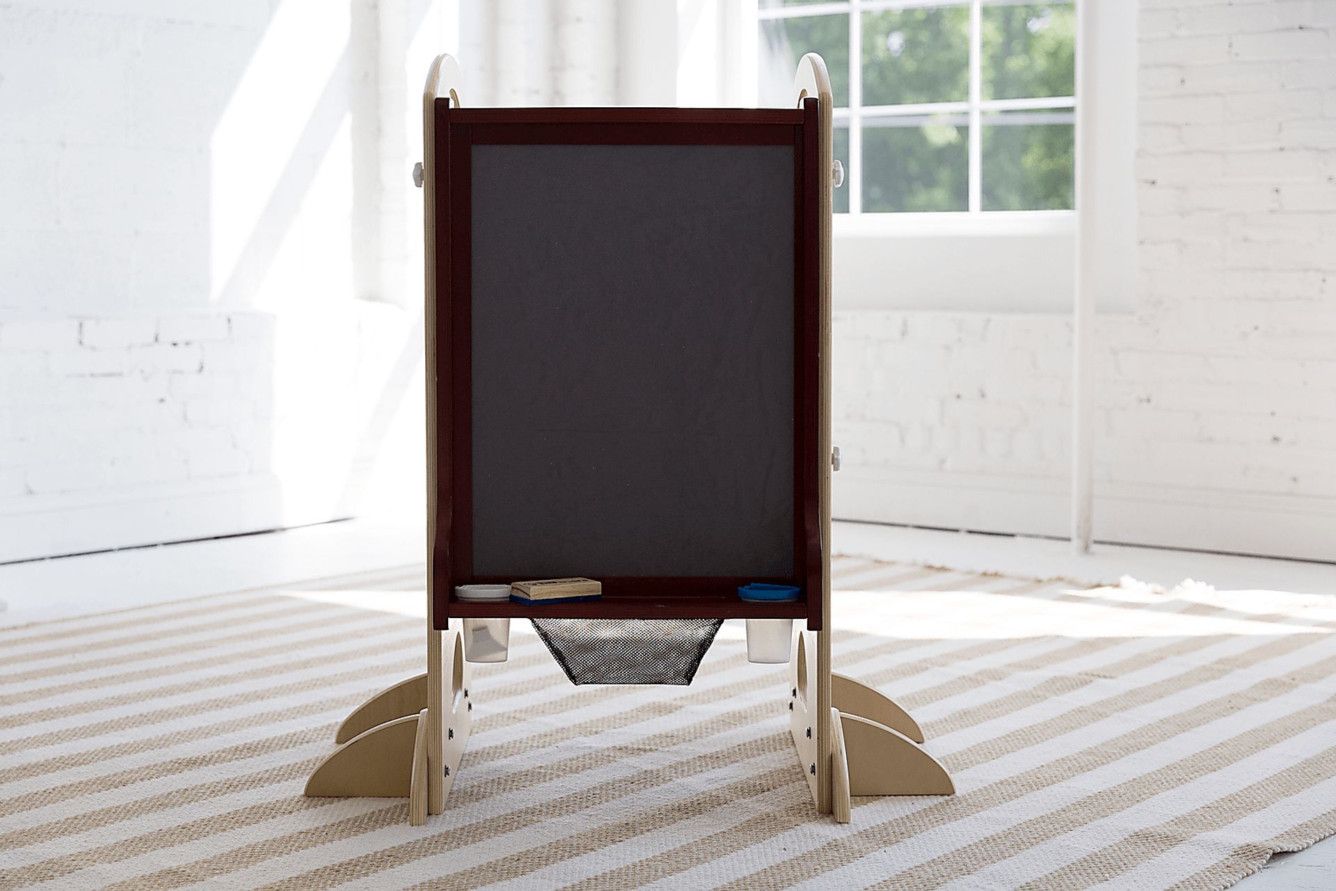 Little Partners Cherry Learning Tower with Learn and Share Easel - Image 5