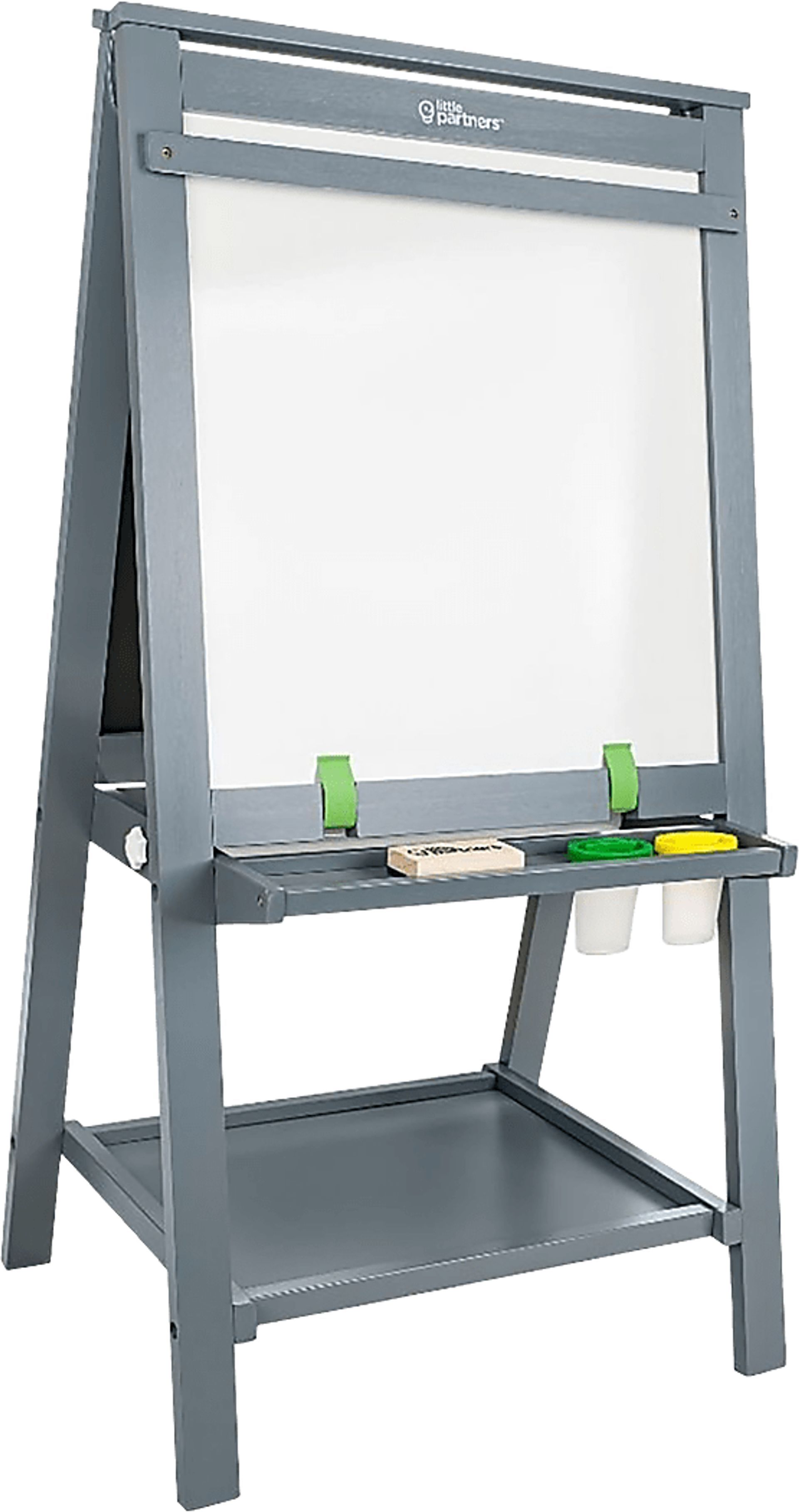 Little Partners Gray Artist EZ Easel - Image 1
