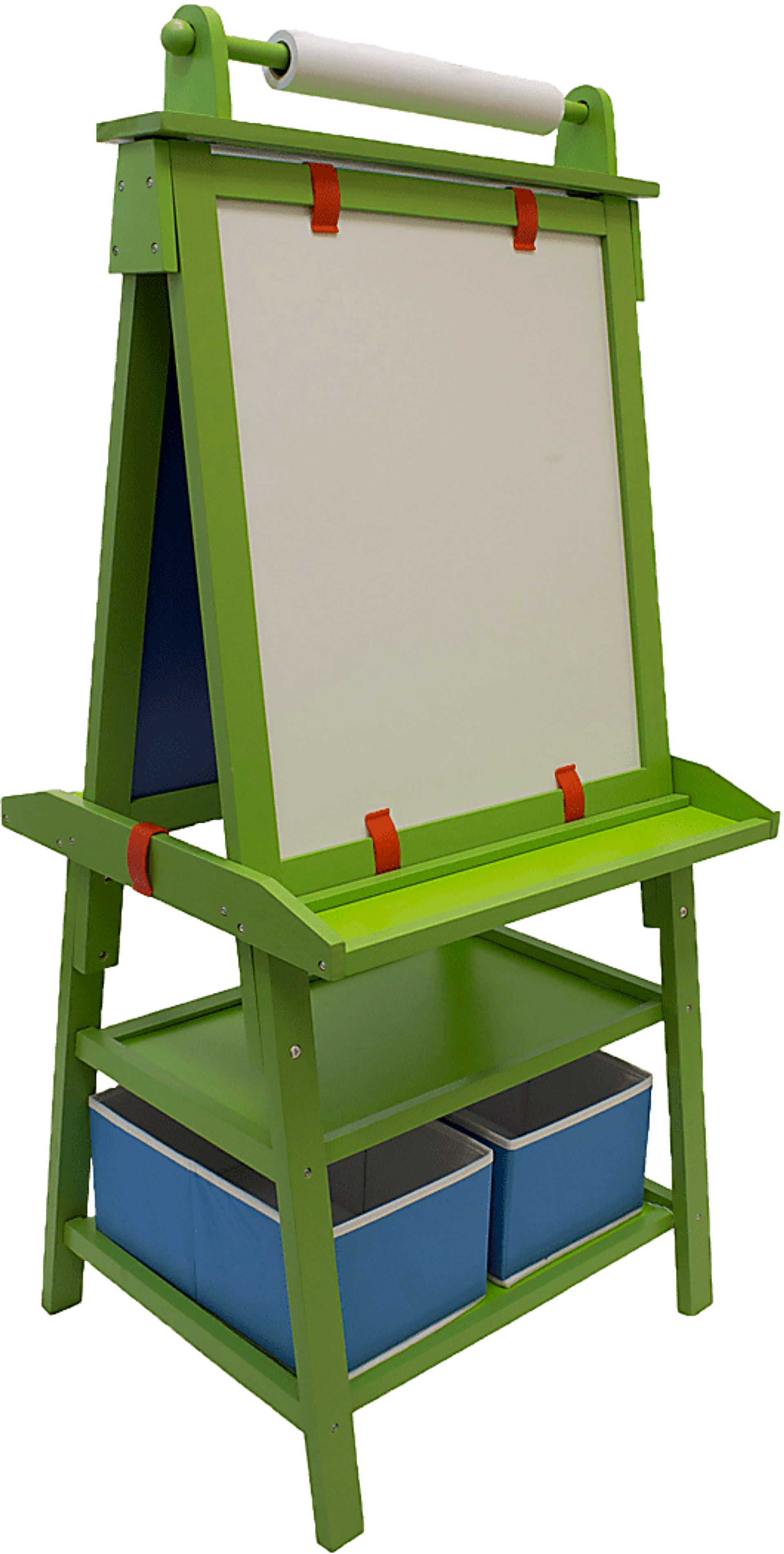 Little Partners Green Deluxe Learn and Play Art Center Easel - Image 1