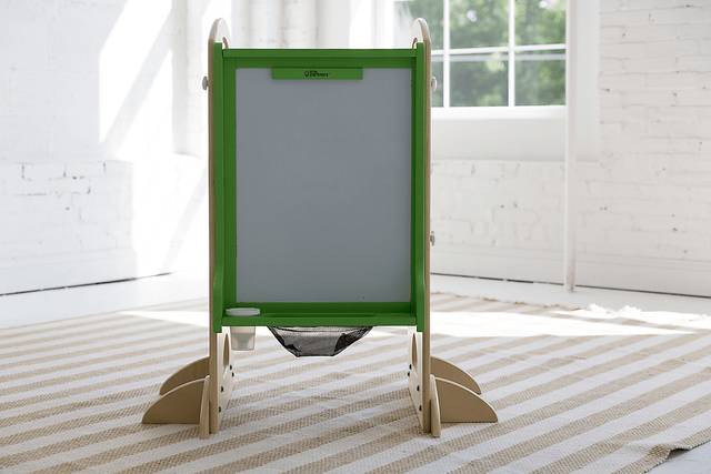 Little Partners Green Learning Tower with Learn and Share Easel - Thumbnail - Image 2