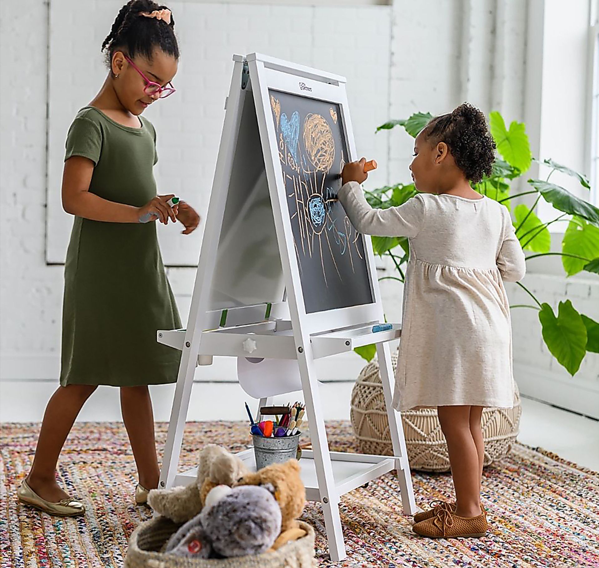 Little Partners White Artist EZ Easel - Image 3