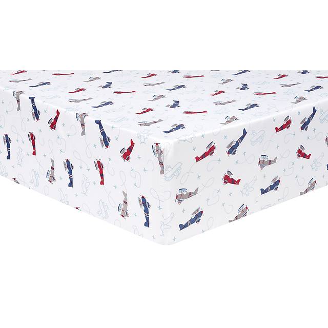 Little Pilot Blue 4 Pc Baby Bedding Set - Thumbnail - Image 8