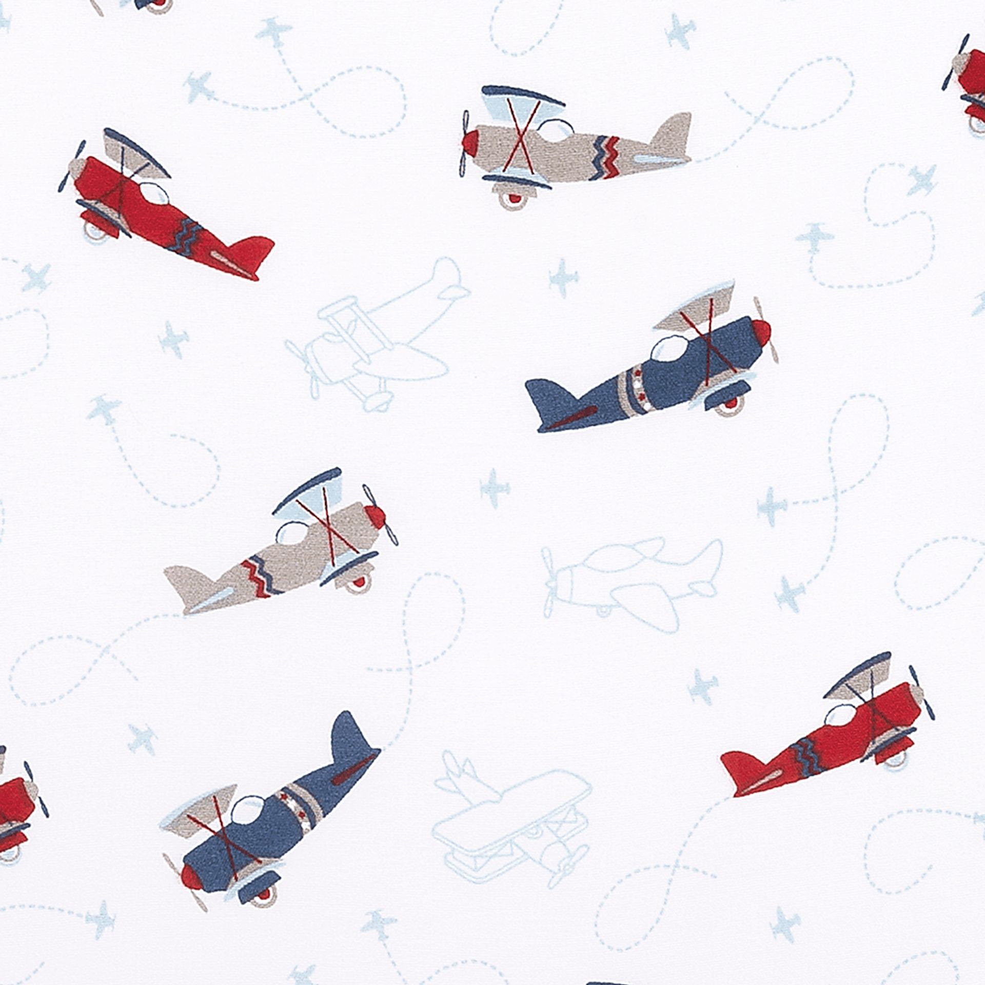 Little Pilot Blue 4 Pc Baby Bedding Set - Image 10