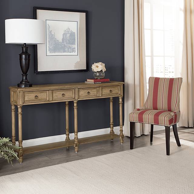Littonwood Brown Sofa Table - Thumbnail - Image 4