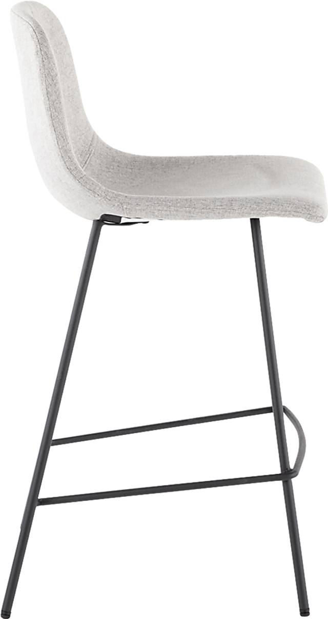 Livania II Light Gray Counter Height Stool, Set of 2 - Thumbnail - Image 5