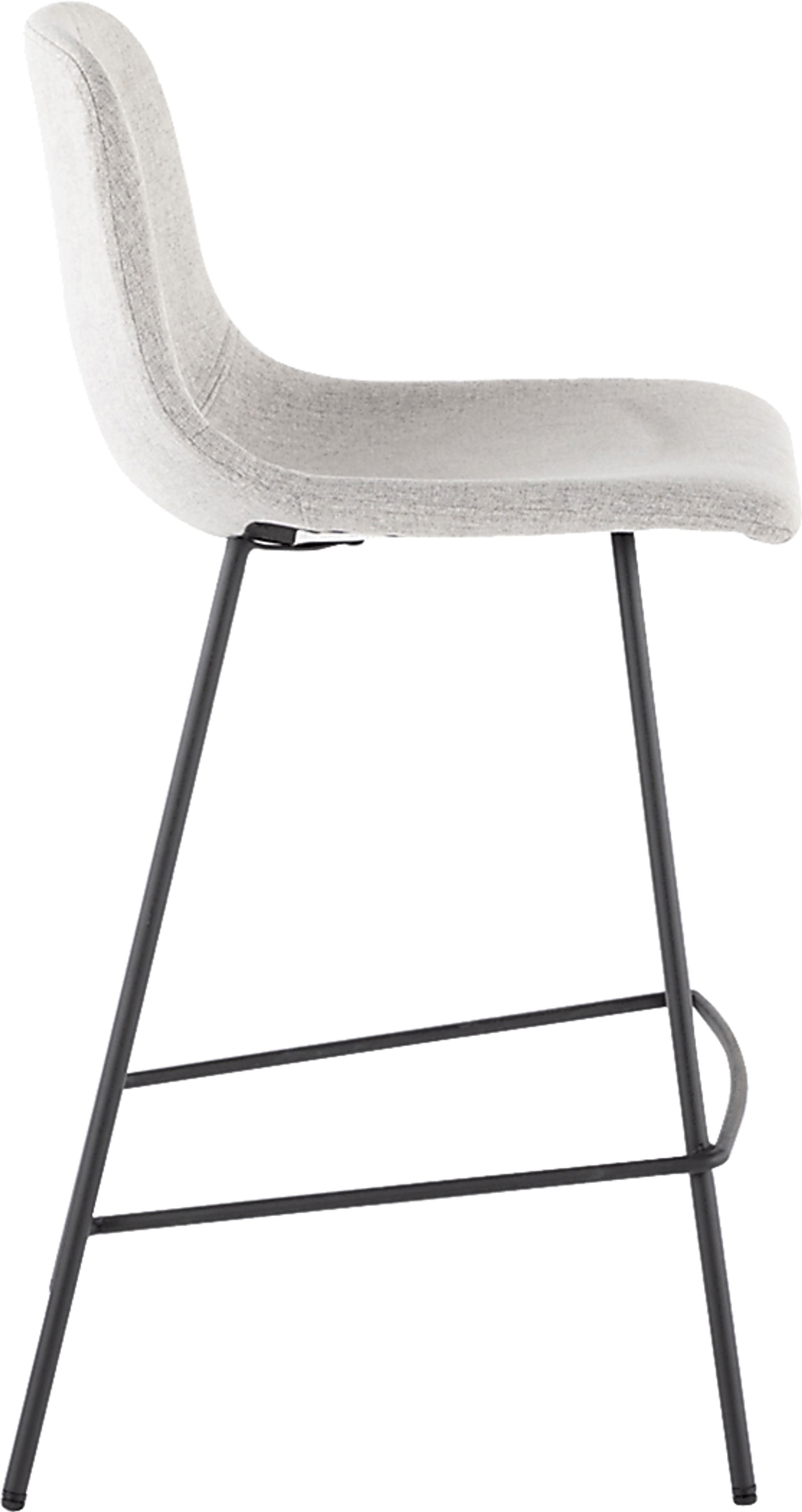 Livania II Light Gray Counter Height Stool, Set of 2 - Image 5