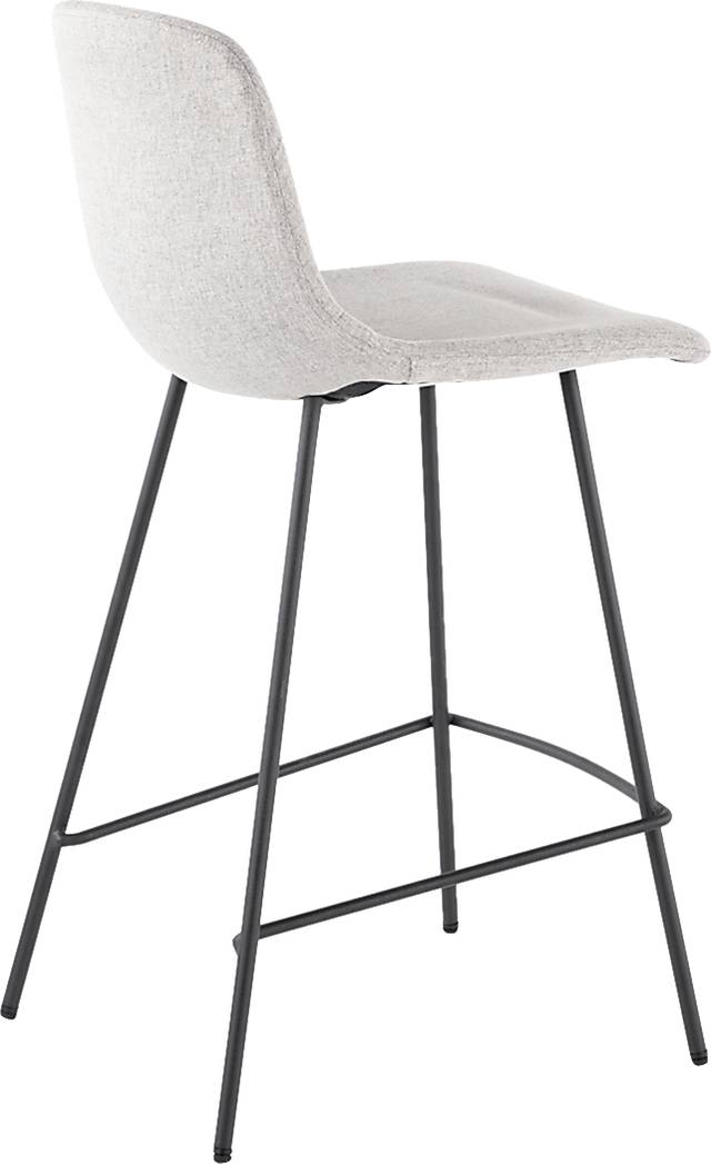 Livania II Light Gray Counter Height Stool, Set of 2 - Thumbnail - Image 8