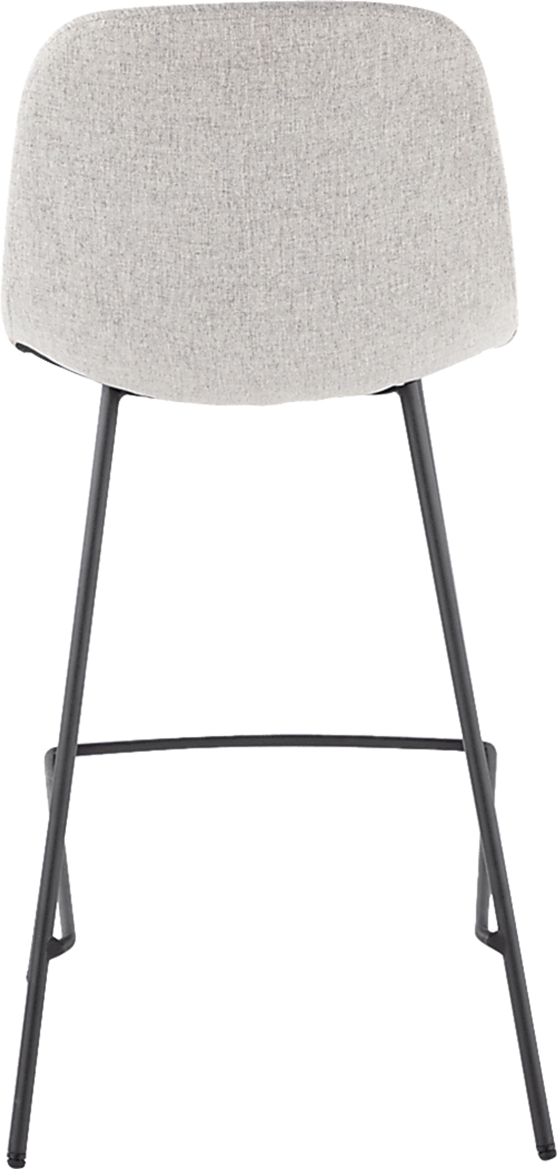 Livania II Light Gray Counter Height Stool, Set of 2 - Image 9