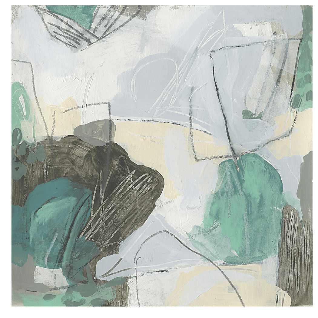 Lively Evening Blue Artwork