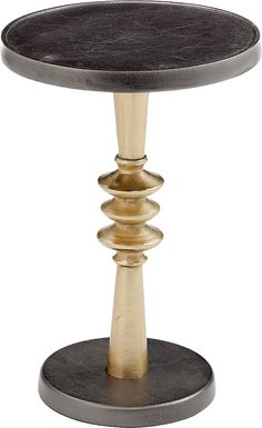 Livesey Gold Accent Table