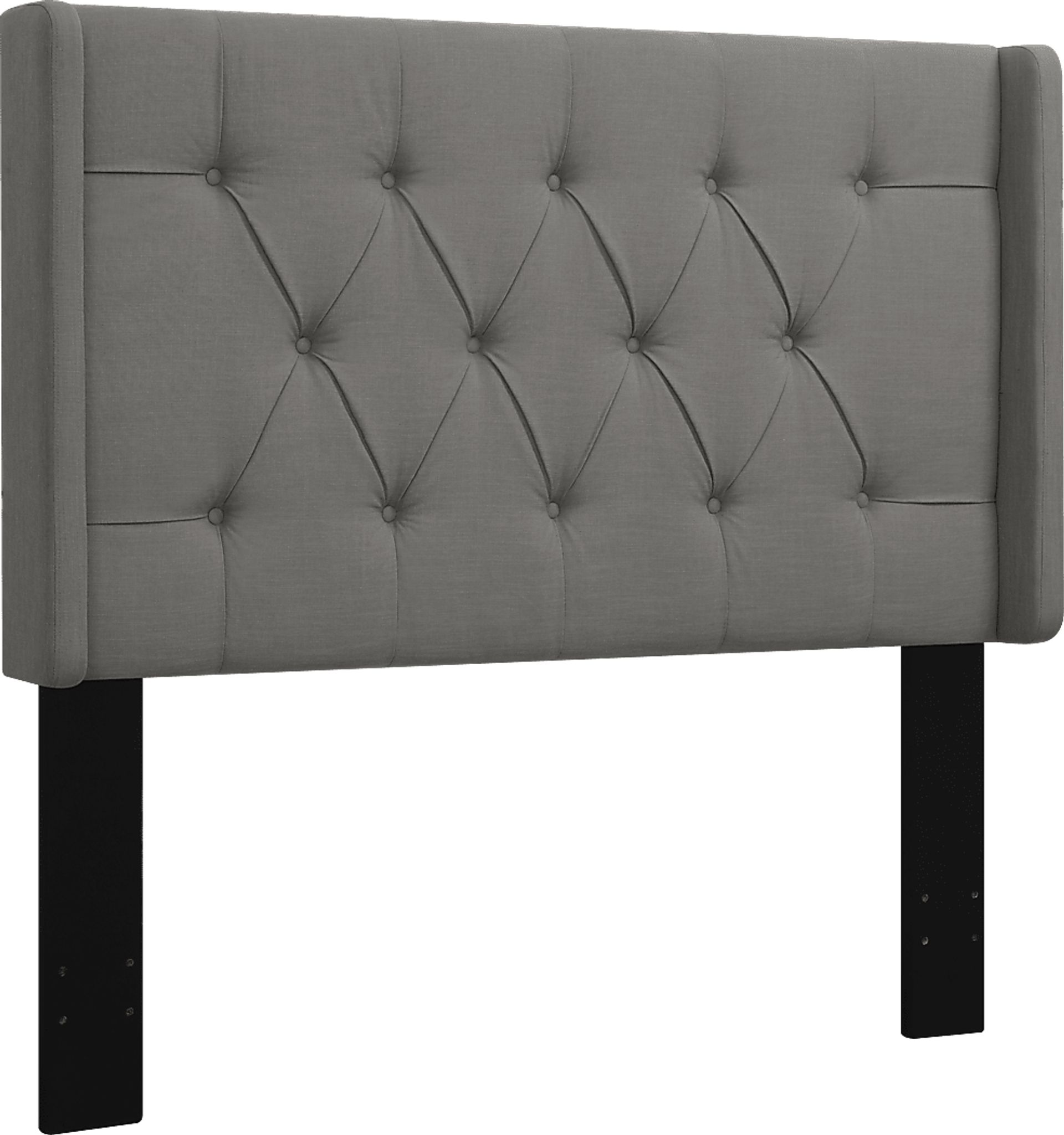 Livia Dove Gray Full/Queen Upholstered Headboard - Image 3