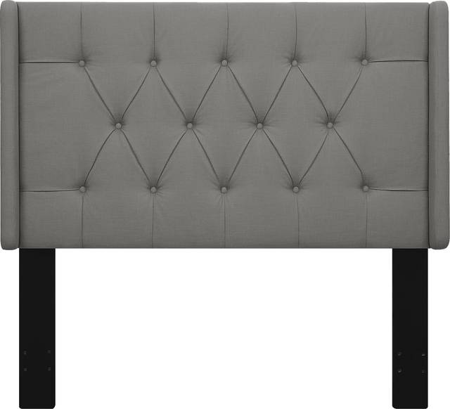 Livia Dove Gray King/California King Upholstered Headboard - Thumbnail - Image 2
