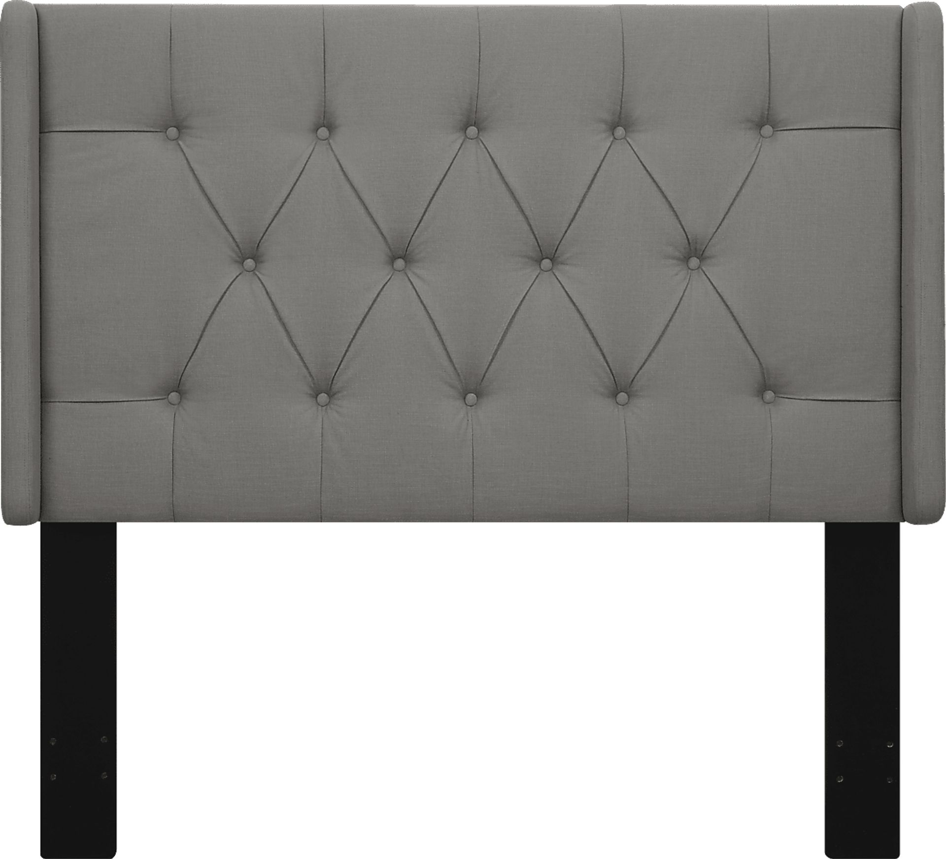 Livia Dove Gray King/California King Upholstered Headboard - Image 2