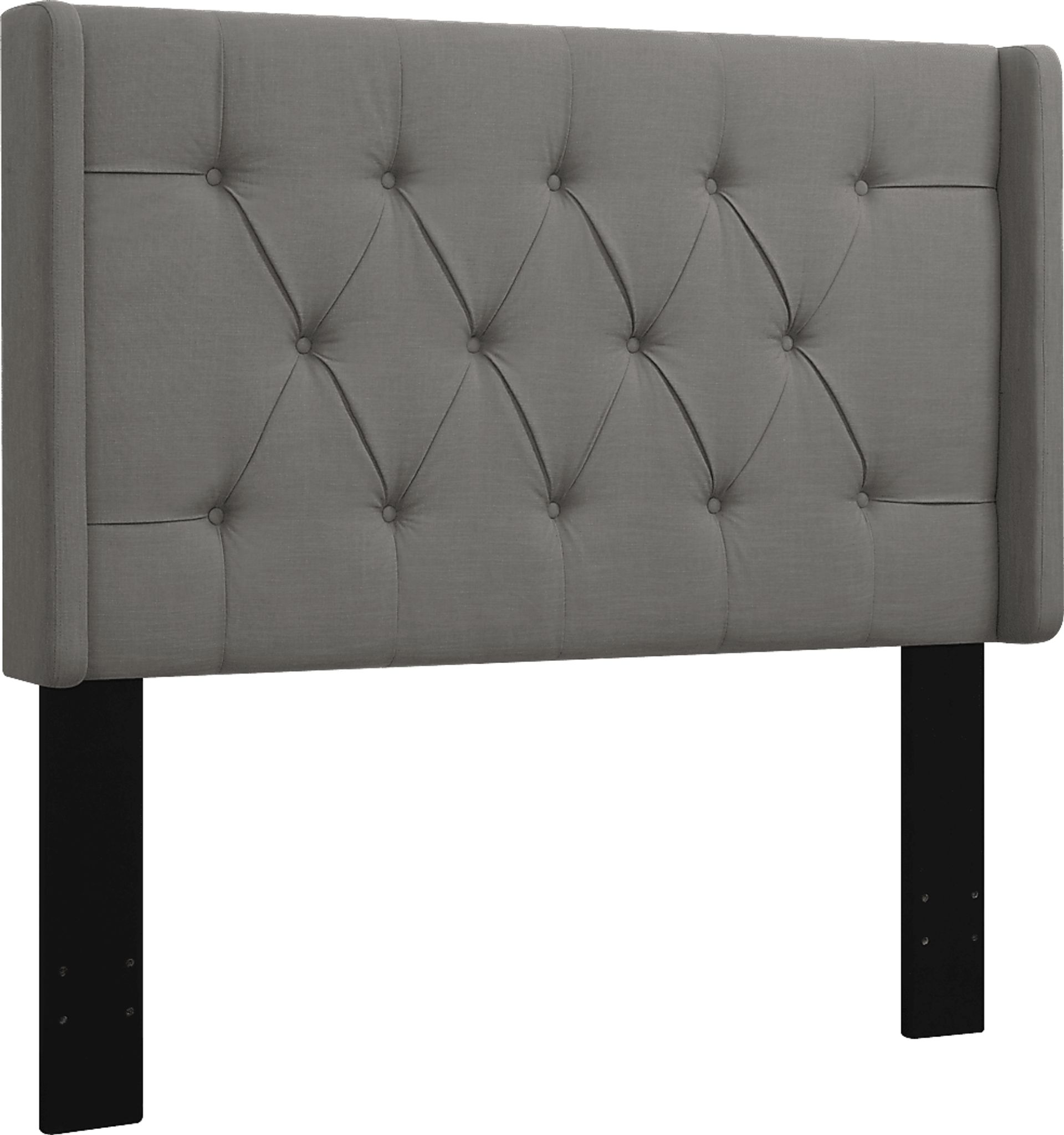 Livia Dove Gray King/California King Upholstered Headboard - Image 3