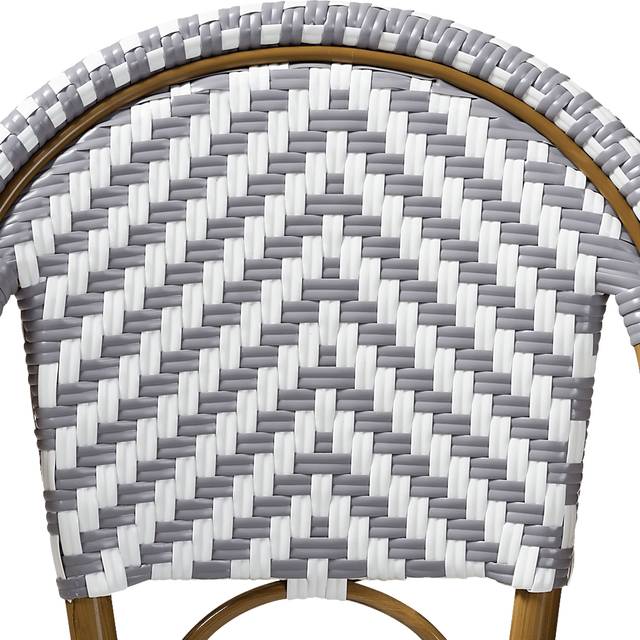 Livini Gray Bar Height Stool - Thumbnail - Image 4