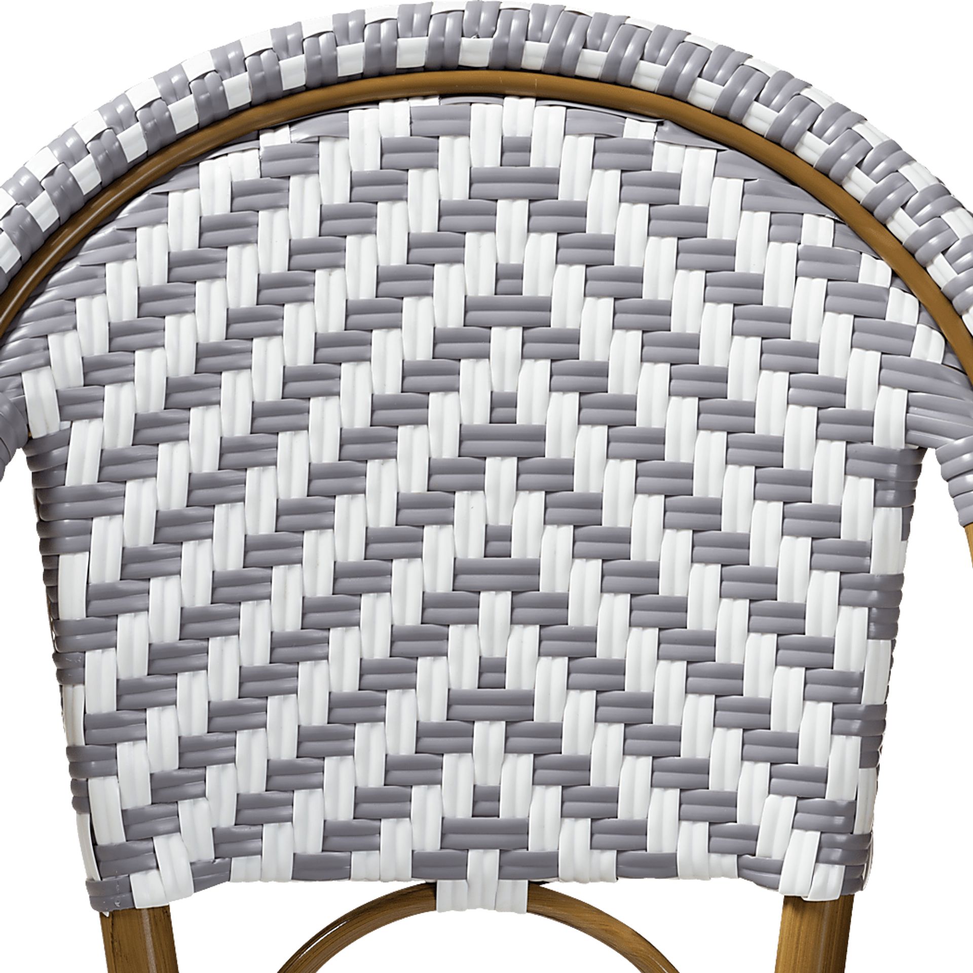 Livini Gray Bar Height Stool - Image 4