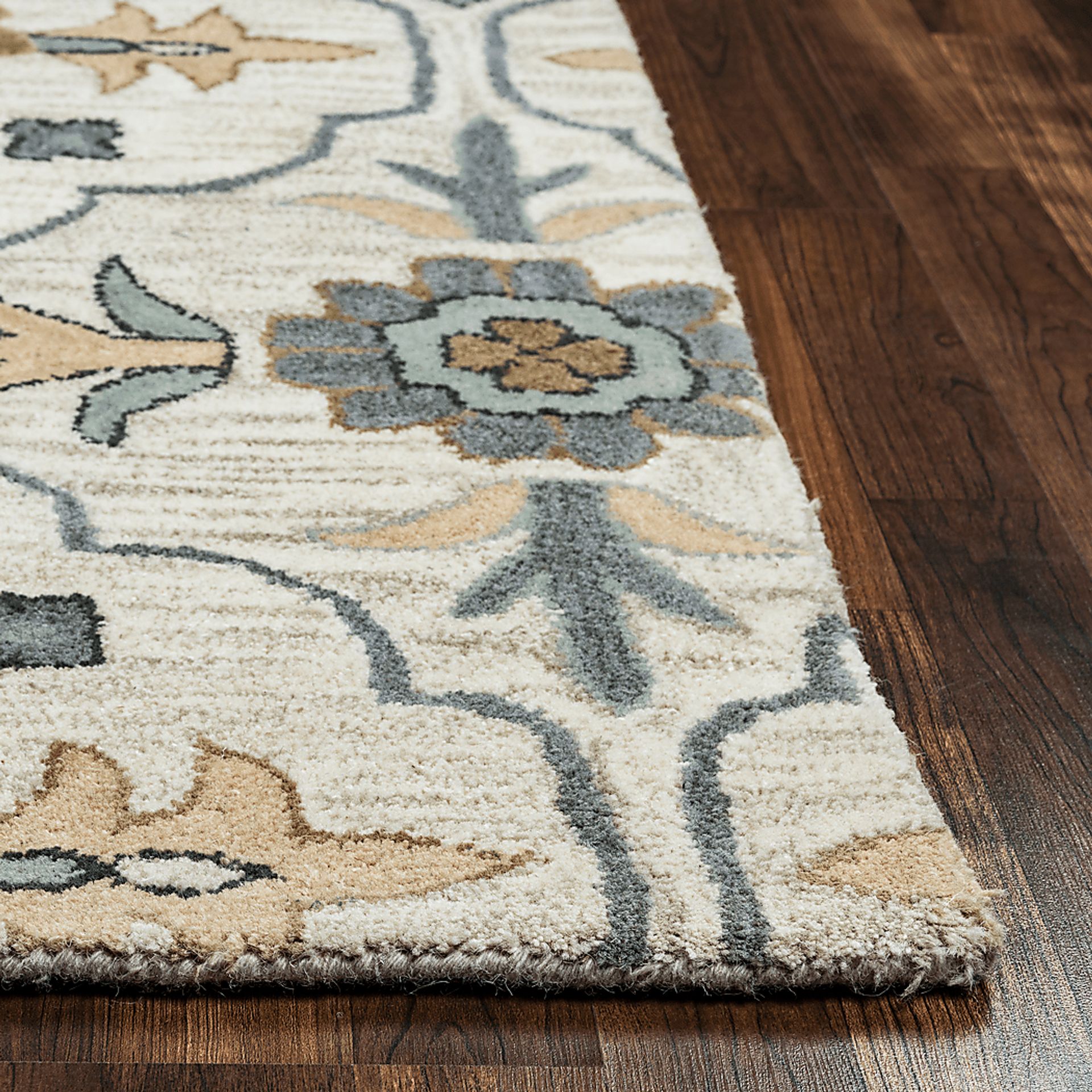 Livith Taupe 5' x 8' Rug - Image 2