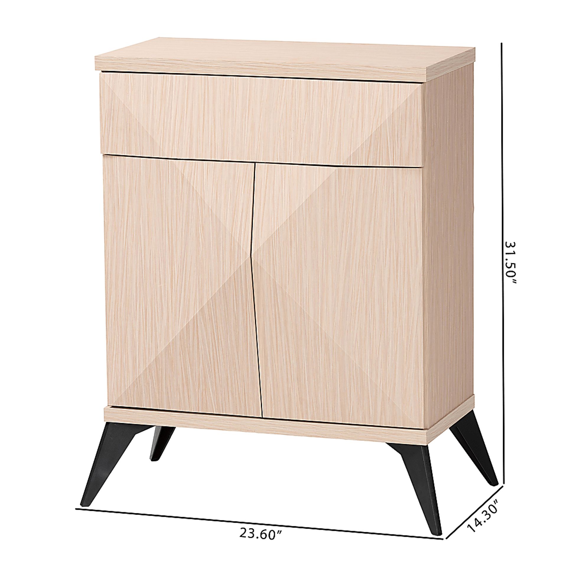 Livius Light Brown 2-Door Sideboard - Image 9